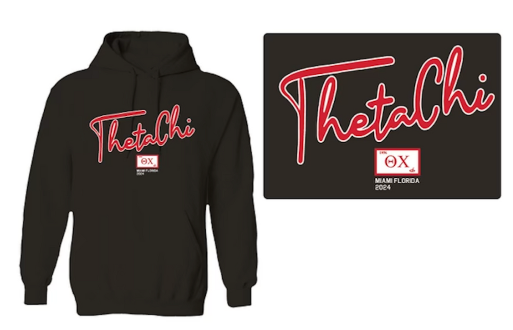 Theta Chi Flag Hoodie